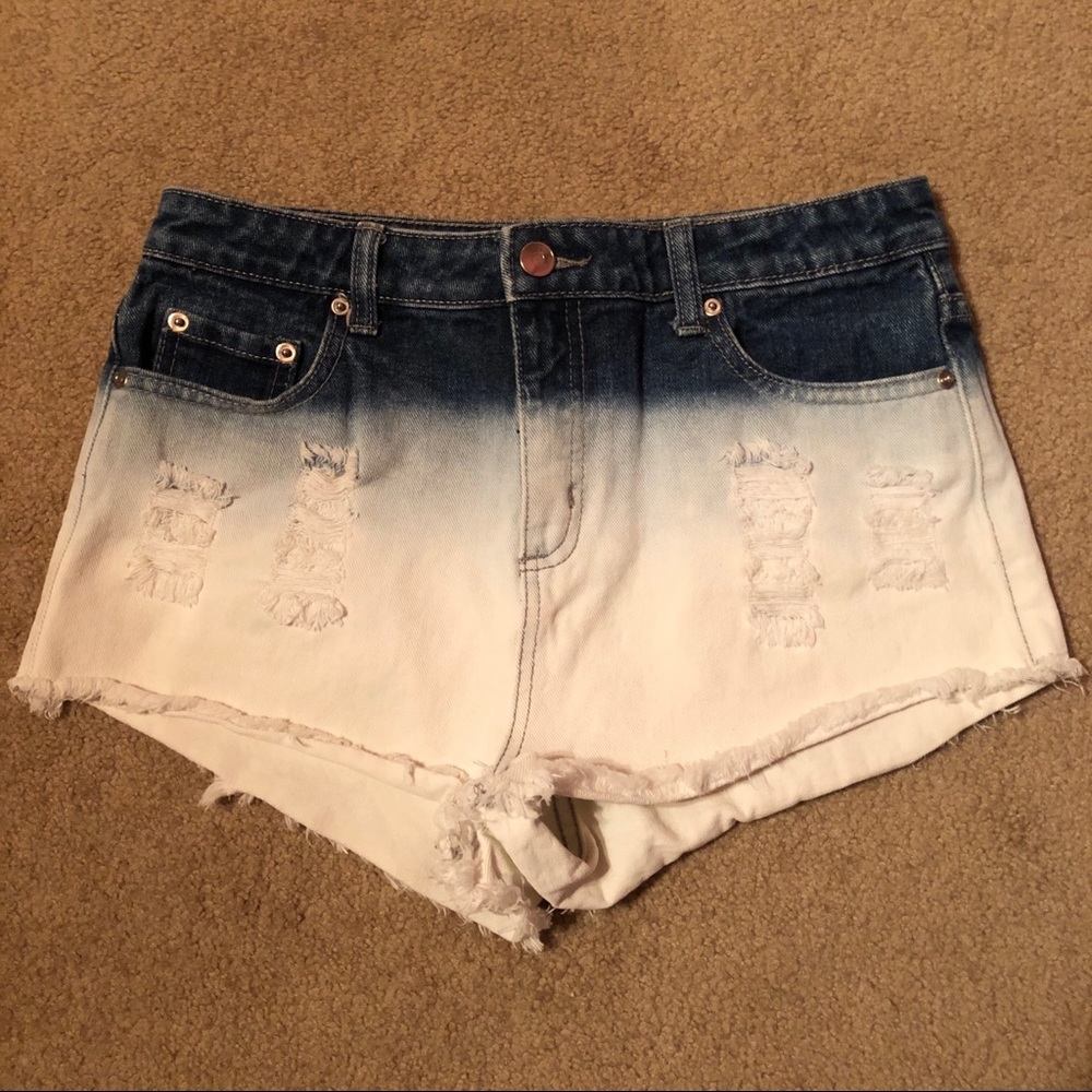 Forever 21 - Distressed Denim Shorts